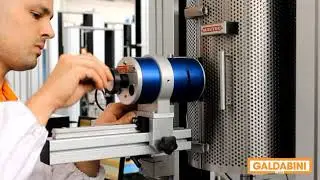 Испытательная машина GALDABINI Quasar 100. Испытание при повышенной температуре до 1200&deg;C.