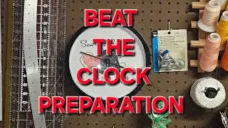 Prepping for the Beat the Clock Live TONIGHT! @8PM, EST. @rochelle.handmade.designs