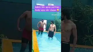 Apna partner kabhi bhi body builder na ho 😂. #body #funny #comedy #comedyshorts #patner