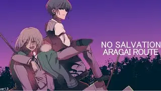 NO SALVATION english playtrough &middot; Aragai route endings &middot; no commentary