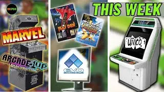 This Week 67 - Marvel Legacy, SHMUP Cab, Monitor Swaps, Arcade1up At EVO? and Unico's Candy Cab