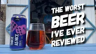 Worst beer I&rsquo;ve EVER reviewed |Aldi | Twice As Nice | DIPA | The Hop Foundry