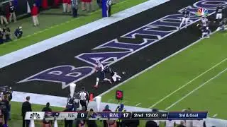 Mohamed Sanu Touchdown | Patriots vs Ravens
