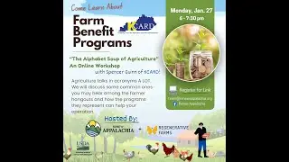 US -KY farm loan and technical assistance program overview