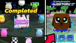 All Egg Locations in the Easter Egg Hunt 2025 🐰🔍 ||Bubblegum Simulator INFINITY