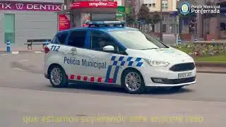 La Policía Municipal de Ponferrada felicita la Navidad