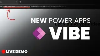 The new Power Apps experience - Live Demo #PowerApps #powerplatform #AI #conversationalbuilder