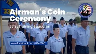 331st Training Squadron Airman's Coin Ceremony -- August 17, 2022