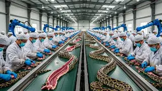 Inside the Giant Snake Processing Factory You Weren&rsquo;t Supposed to See.