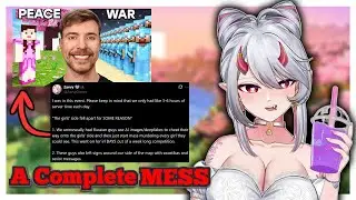 MR.BEAST VS VTUBERS IN MINECRAFT EVENT, MORE UNWARRANTED IRONMOUSE HATE