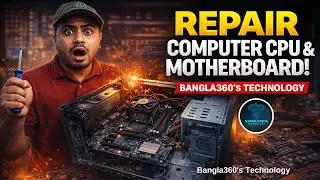 How to Repair Computer Desktop CPU and Motherboard Servicing |  Bangla360's Technology