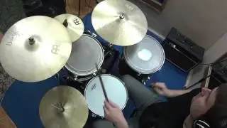 Evans Drumheads Test - 13'' G12 Coated White, Hazy 300 & 22'' EMAD2 (Part 3)