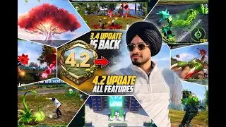 BGMI 4.2 Update Coming Soon 🔥 | Same as 3.4 Update? Full Features Explained