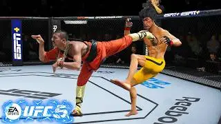 UFC5 Bruce Lee vs Shaolin Shik EA Sports UFC 5