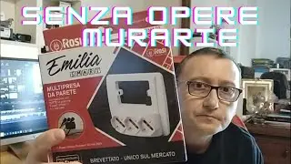 Installazione multipresa da parete senza opere murarie