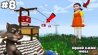 WE FOUND SHIN SQUID GAME DOLL 😨😱IN OUR MINECRAFT WORLD!!!|(PART-8)|
