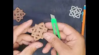 carving some earrings