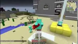 Mumblerit PvPing on a horse on MuttsWorld