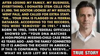 After Losing My Family, My Business, Everything, I Donated Stem Cells For $1,000. The Doct...
