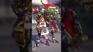 How to Unlock a FREE Legendary Dva Skin in Overwatch 2 Winter Wonderland Event! #shorts