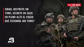 Israel destruye un túnel secreto en Gaza en pleno alto el fuego: ¿qué escondía Jan Yunis?