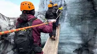 Iceland, City of Vik, Katla Ice Cave Tour