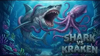 MEGALODON vs KRAKEN The Battle for the Abyssal Th