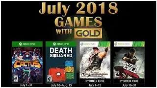 Xbox Live Games With Gold July 2018