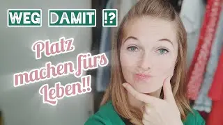Ausmisten macht Freude/ Platz schaffen tut gut!! Schau dir das Video an und mach mit 💪😜🎉