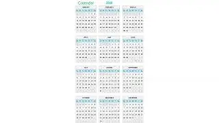 2031 Calendar