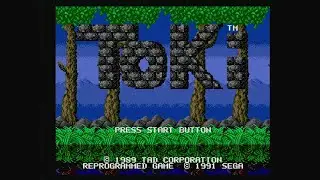 Toki: Going Ape Spit (Genesis / Mega Drive) Playthrough Redux