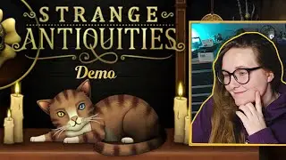 Cozy AND Dark?! IM OBSESSED ~ Strange Antiquities DEMO