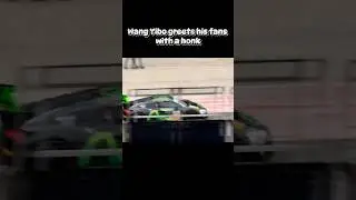 The slow down is mandatory in the pit lane or you will incurr in a possible penalty #wangyibo #王一博