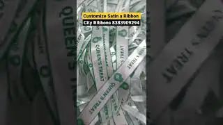 Custom printed ribbon near me, City Ribbons