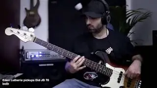 Fender Jazz Bass noiseless pickups VS '70s Jazz Bass pickups by Eden Lutherie