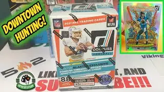 2021 Donruss Football Blaster Box! DOWNTOWN HUNTING! Football Cards!