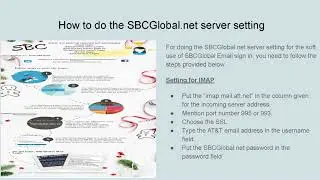 sbcglobal net email settings