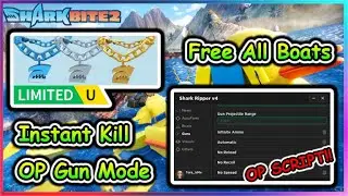 [UGC LIMITED] Roblox SharkBite 2 Script - Instant Wins | OP Gun | Free Boats