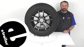etrailer | Review of MAXXIS Trailer Tires and Wheels - ST205/75R15 Radial Eagle Aluminum - MXS67FR