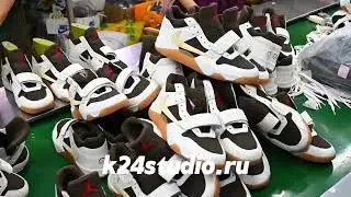 Share the process of my factory production, quality inspection, and packaging#nike #shoes