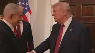 Trump and Netanyahu meet in Washington to discuss shifting strategy on Iran