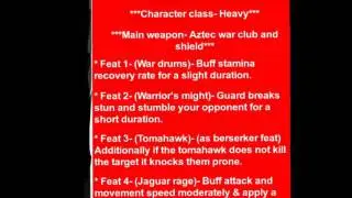 For Honor Aztec warrior