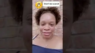 Don't be scared, step out on faith!