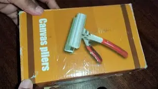 #unboxing New #Canvas #Pliers for Canvas #stretched