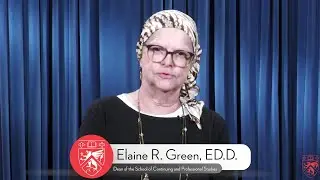 Meet Elaine Green, Dean of the School of Continuing and Professional Studies