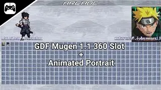 [GDF] MUGEN 1.1b1 360 SLOT CHAR + ANIMATED PORTRAIT
