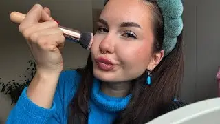 MOJA RUTYNA MAKIJAŻOWA 💄💋 ASMR bliski szept i dźwięki kosmetyk&oacute;w 