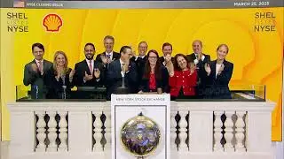 Shell Plc (NYSE: SHEL) Rings The Closing Bell&reg;
