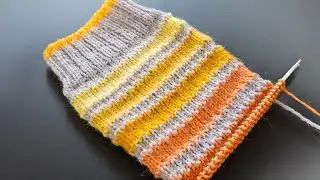 Простые полоски для носков /Simple Stripes for Socks 🧶