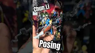 Jada Toys Chun Li Is Amazing!! #actionfigures #streetfighter #chunli #figure #posing #sf6 #toys